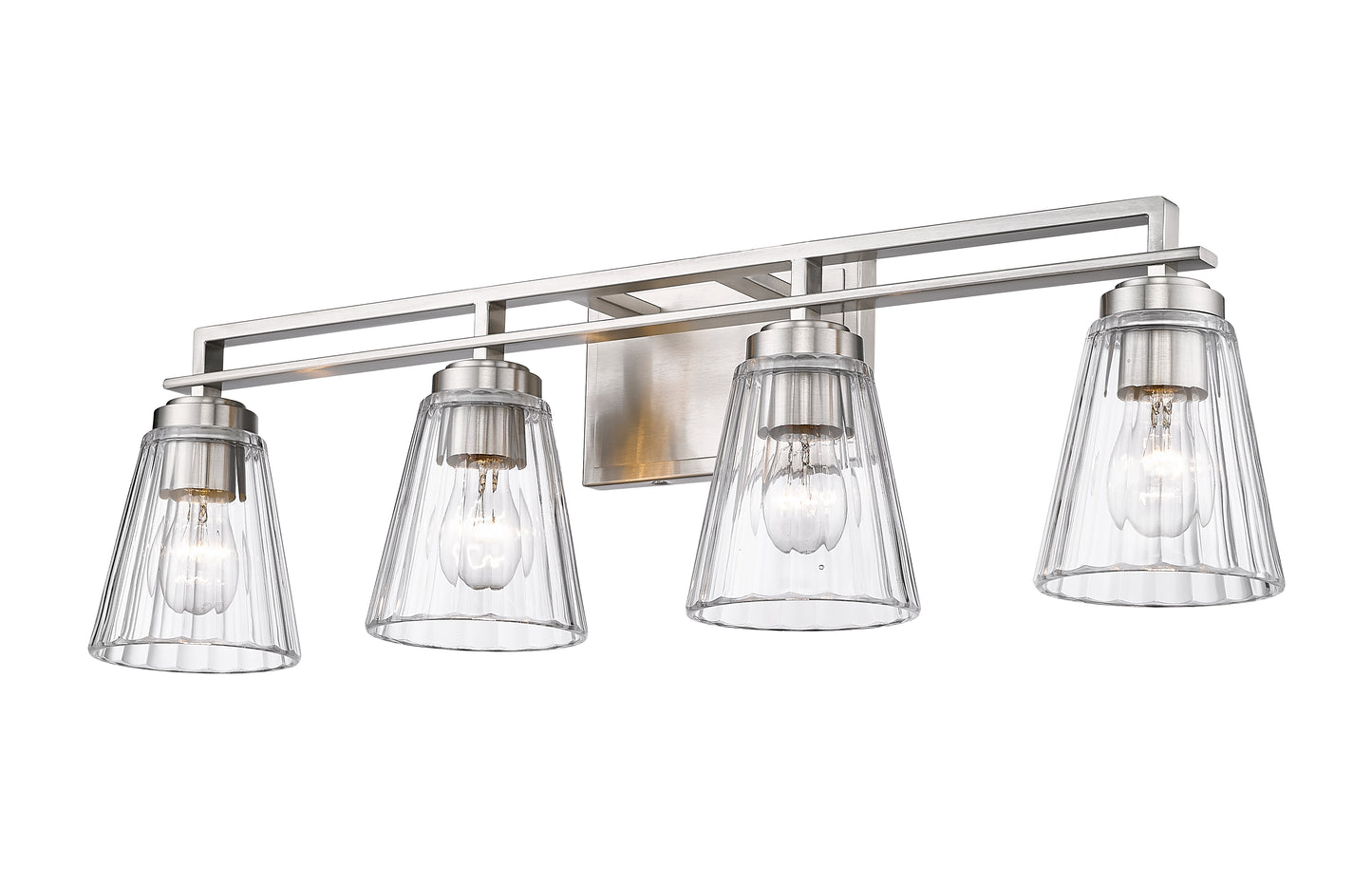 823-4V-BN - Lyna 4 Light 30" Vanity - Brushed Nickel