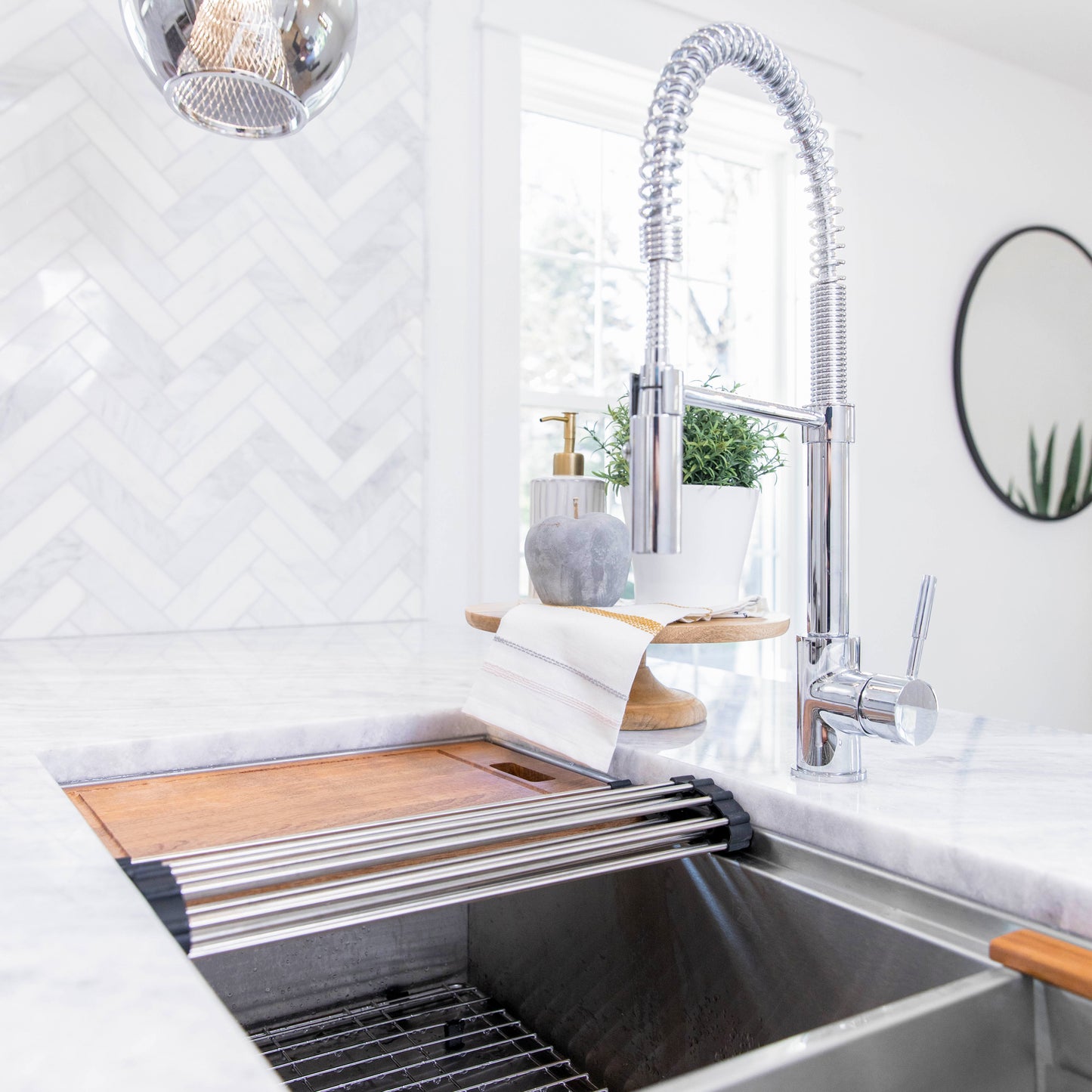 SRA-KF-CH - Sierra Kitchen Faucet in Chrome