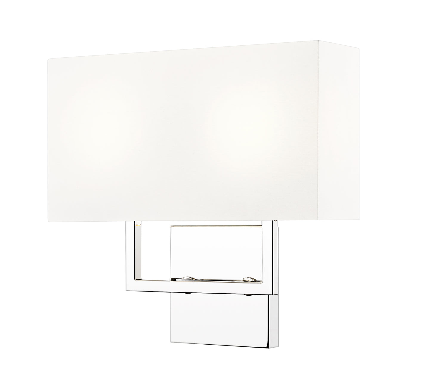 815-2S-PN - Saxon 2 Light Wall 11" Sconce - Polished Nickel