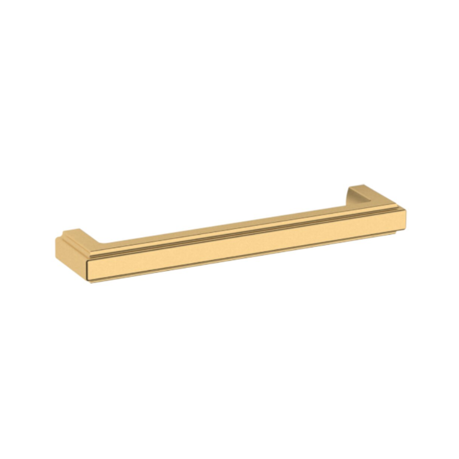 4427044 - 6" Centers - Raised Pull - Satin Brass