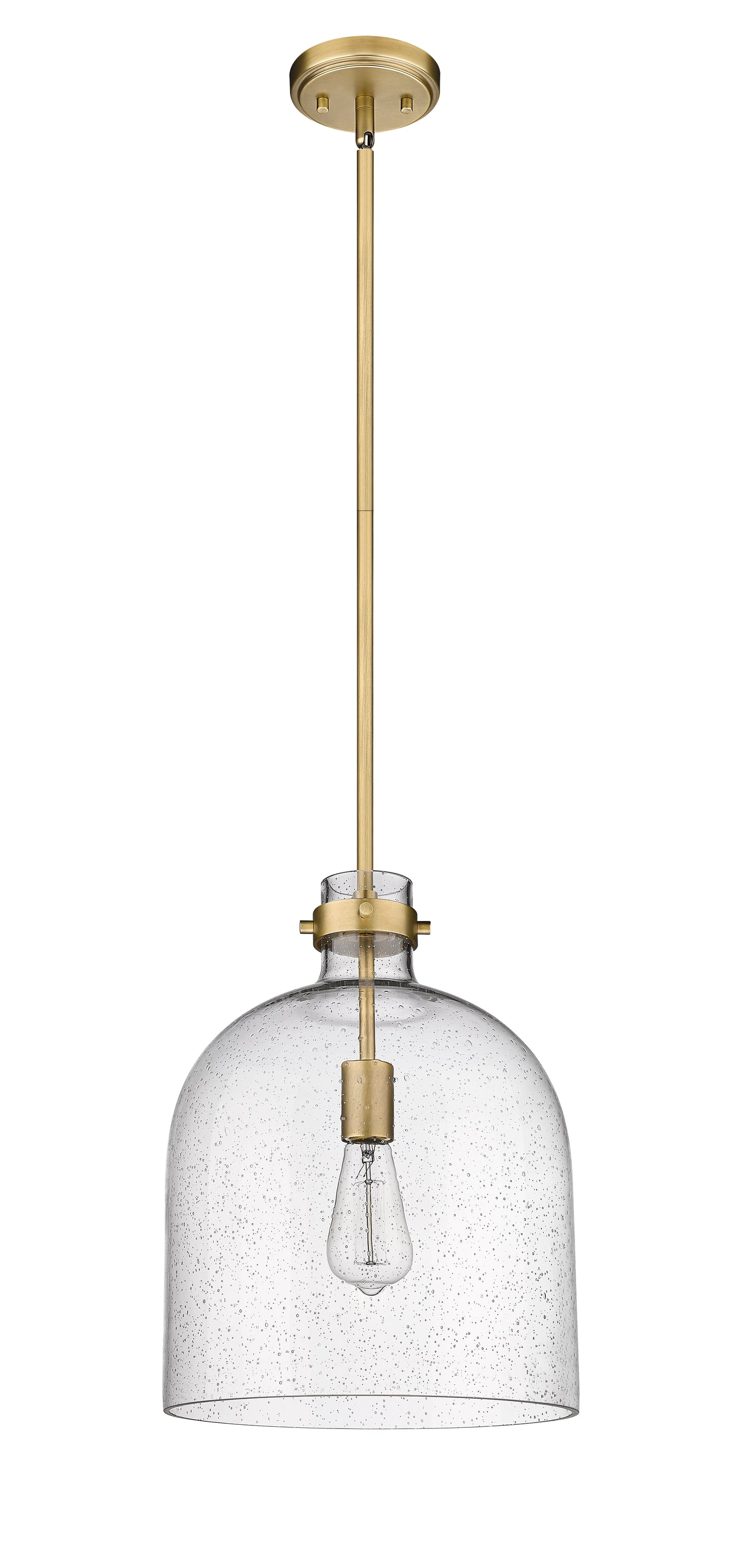 817-12RB - Pearson 1 Light 12" Pendant - Rubbed Brass