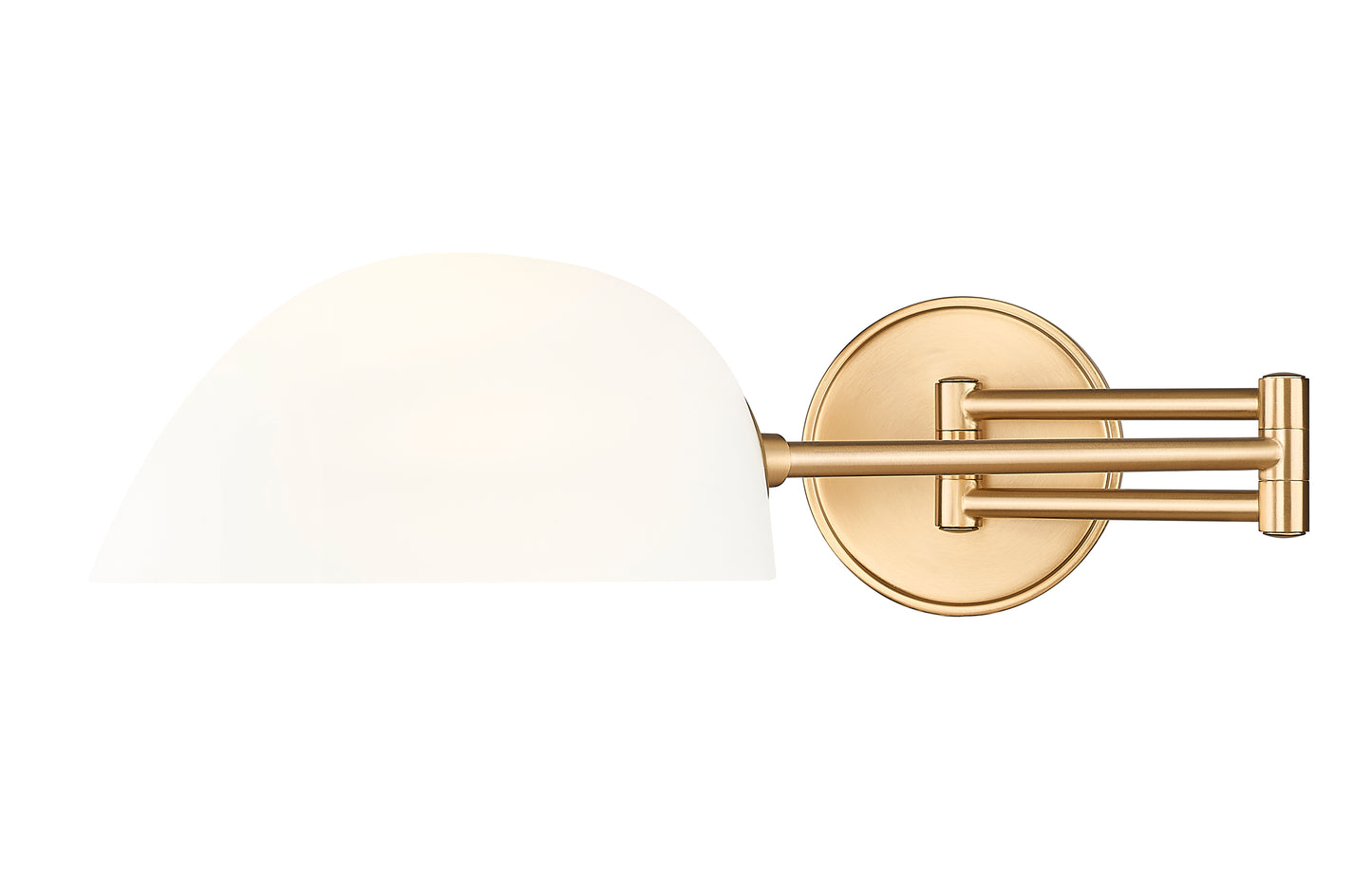 3048S-MGLD - Breton 1 Light Wall 5" Sconce - Modern Gold