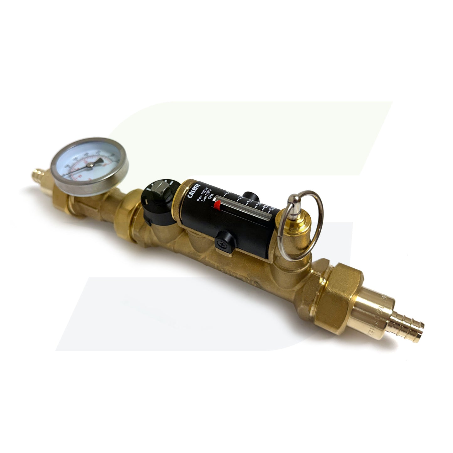 132435AFC - QuickSetter Balancing Valve w/ Flow Meter 0.5 - 1.8 GPM - 1/2" PEX Crimp
