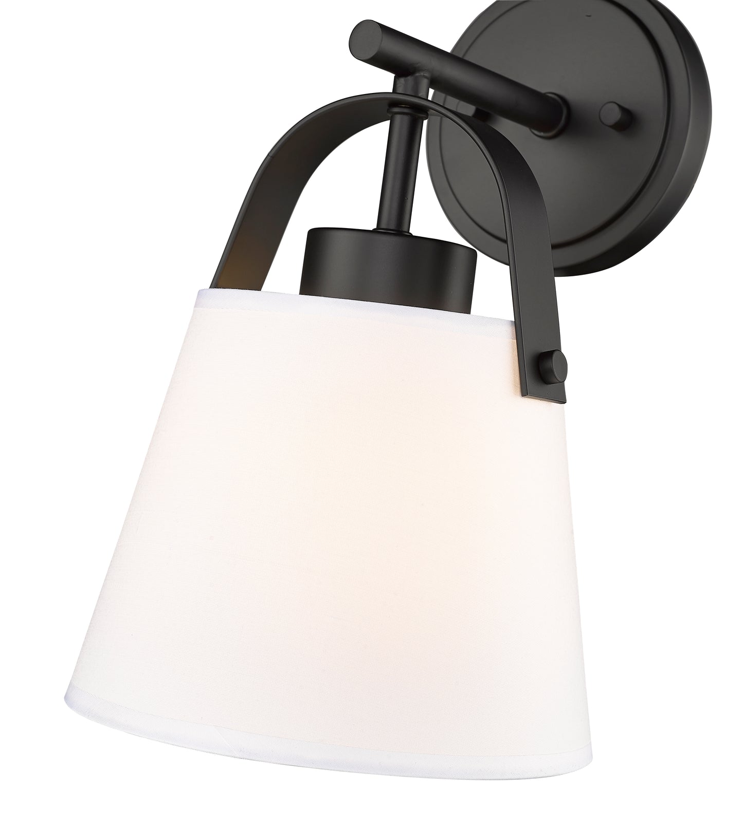 743-1S-MB - Z-Studio 1 Light Wall 13" Sconce - Matte Black