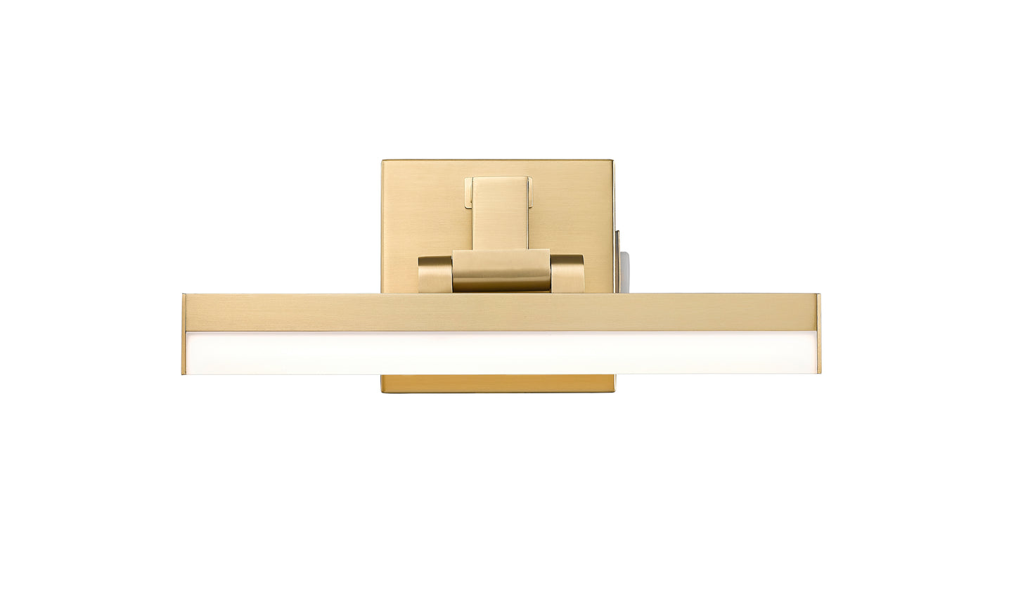 1009-13W-MGLD-LED - Liam 1 Light 13" Vanity - Modern Gold