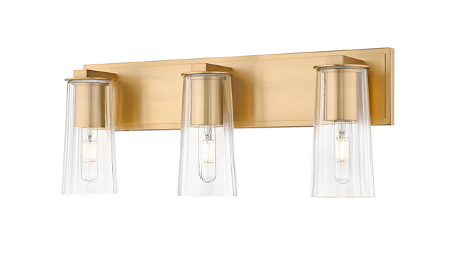 826-3V-MGLD - Titus 3 Light 24" Vanity - Modern Gold