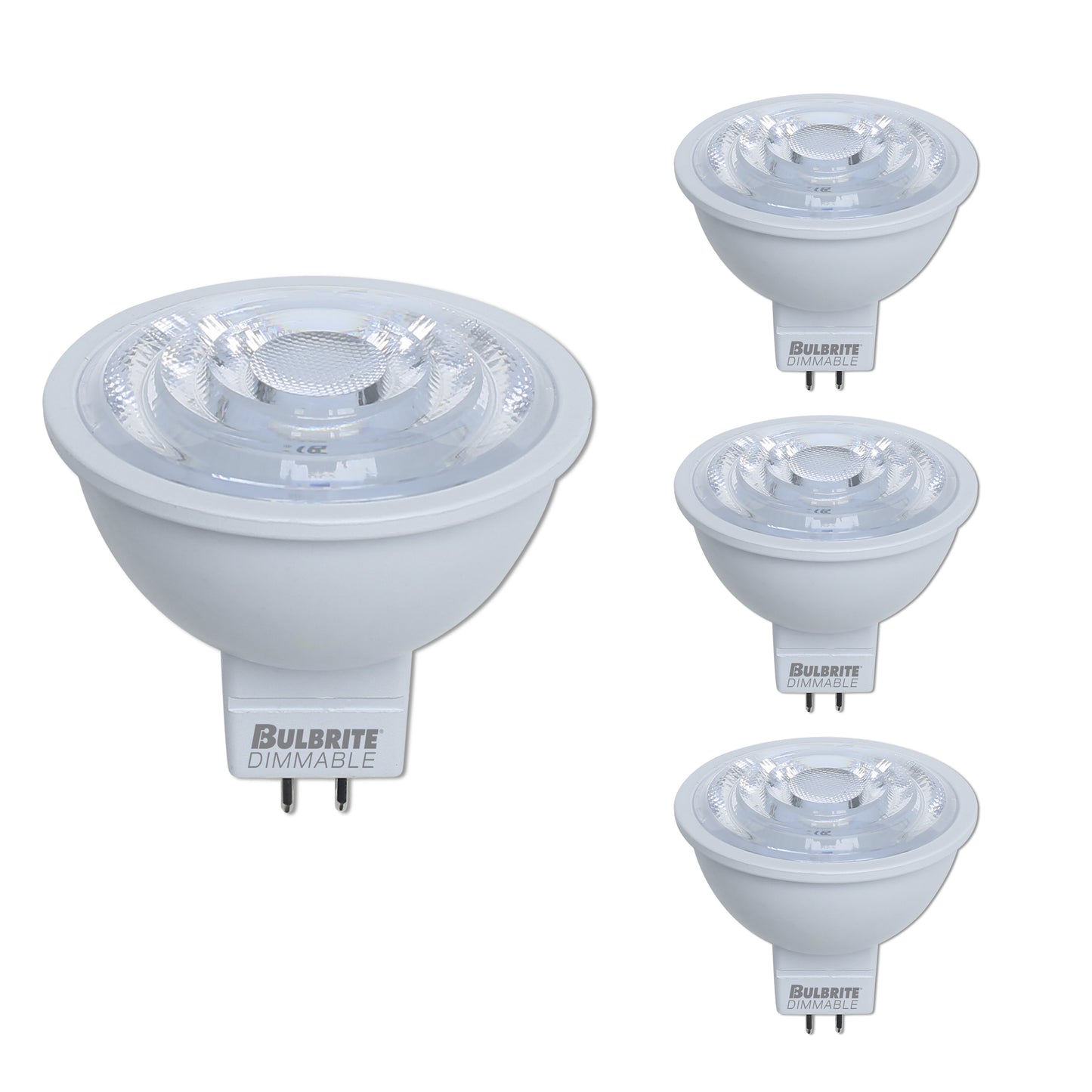 771088 - Dimmable MR16 LED GU5.3 Base Light Bulb - 7 Watt - 3000K - 4 Pack