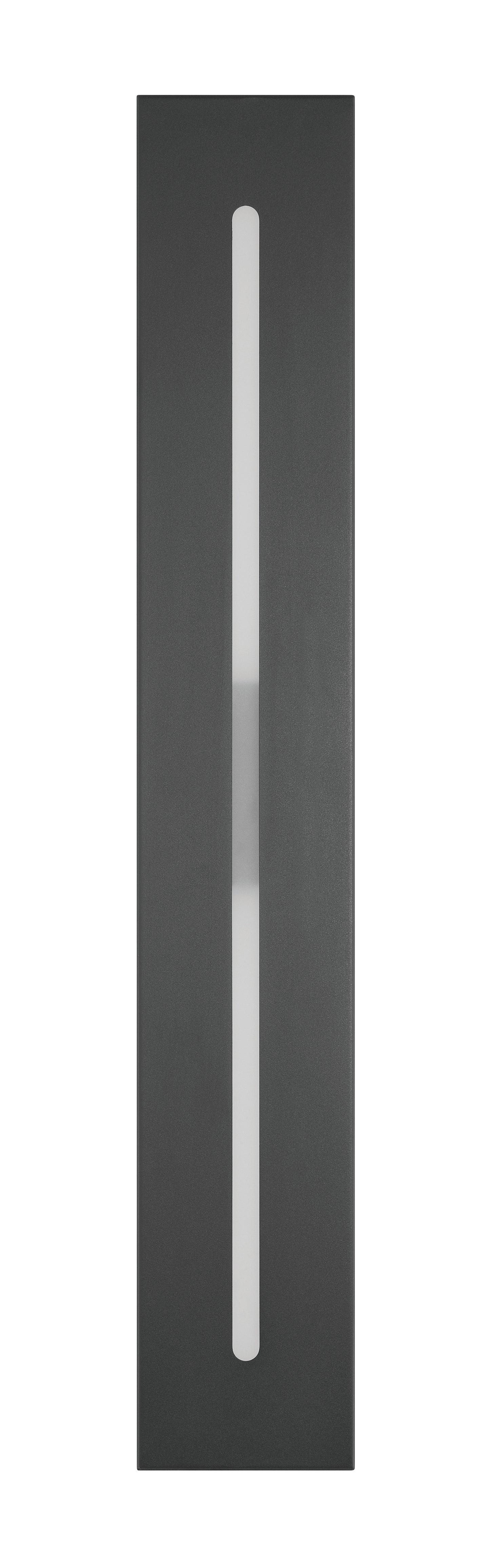 ZA8410-TB-LED - Profiled 1 Light 30" High Outdoor Wall Lantern - Textured Black