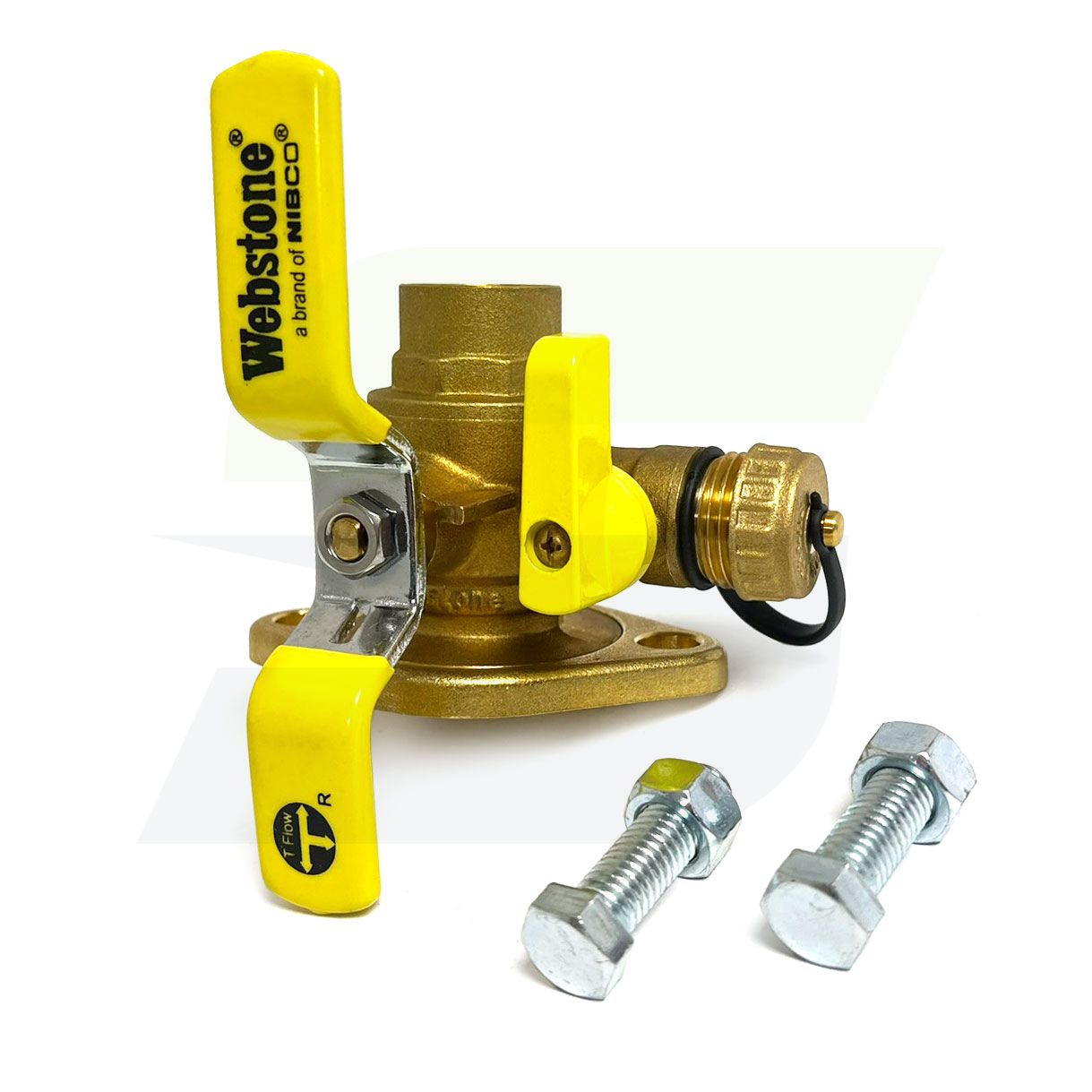 H-51416 - 1-1/2" Isolator - Rotating Flange - Multi-Function Hi-Flow Hose Drain - SWT x Flange