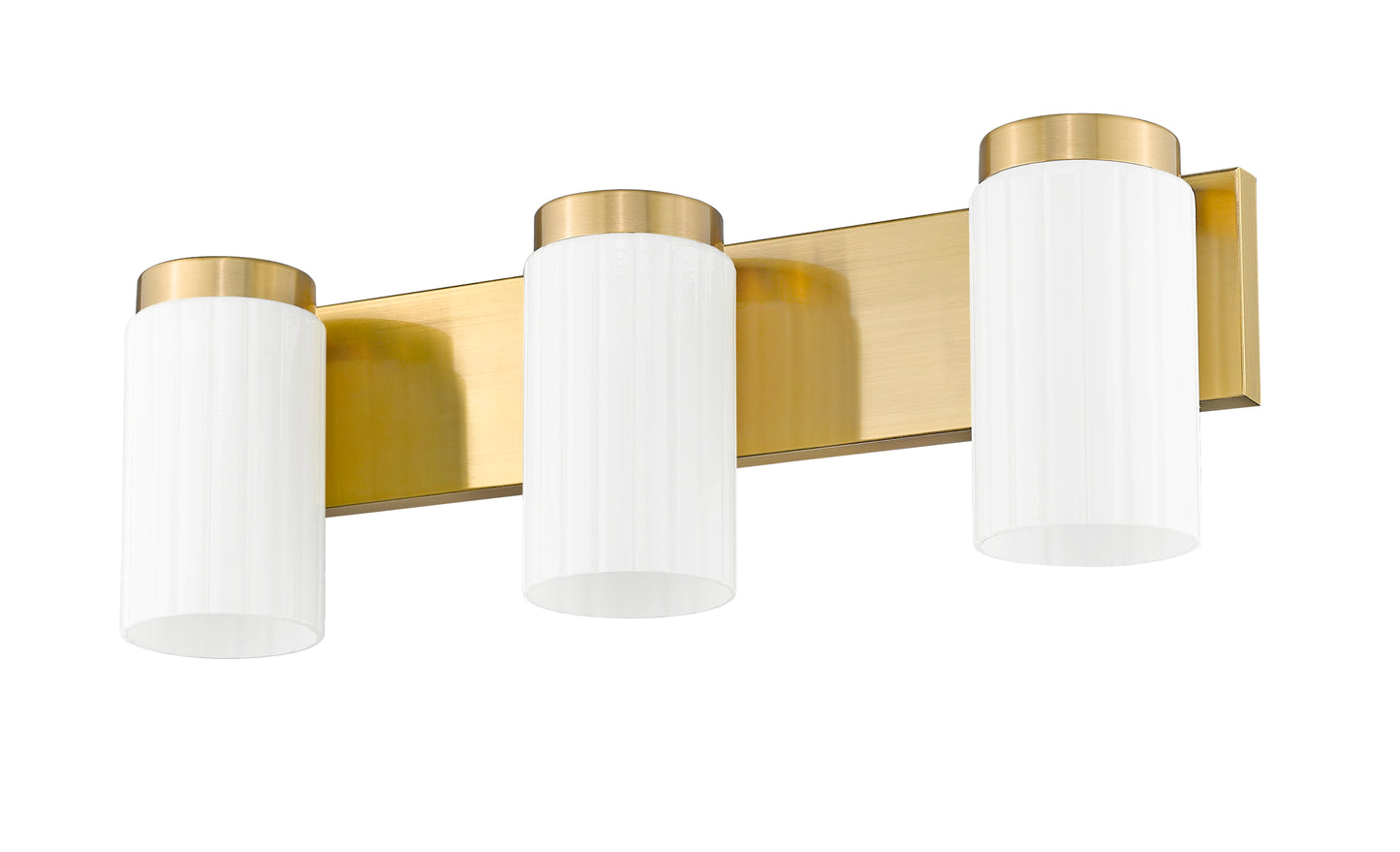 746-3V-LG - Burk 3 Light 22" Vanity - Luxe Gold