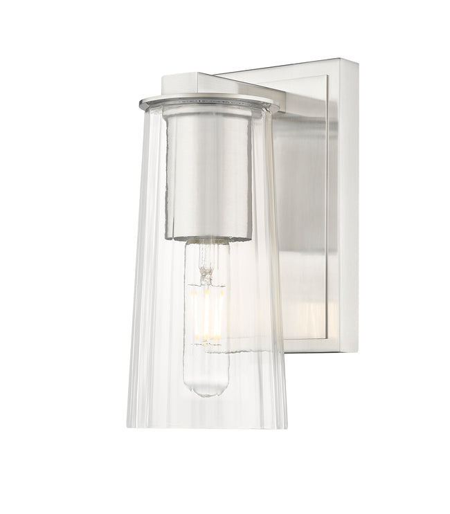 826-1S-BN - Titus 1 Light Wall 10" Sconce - Brushed Nickel