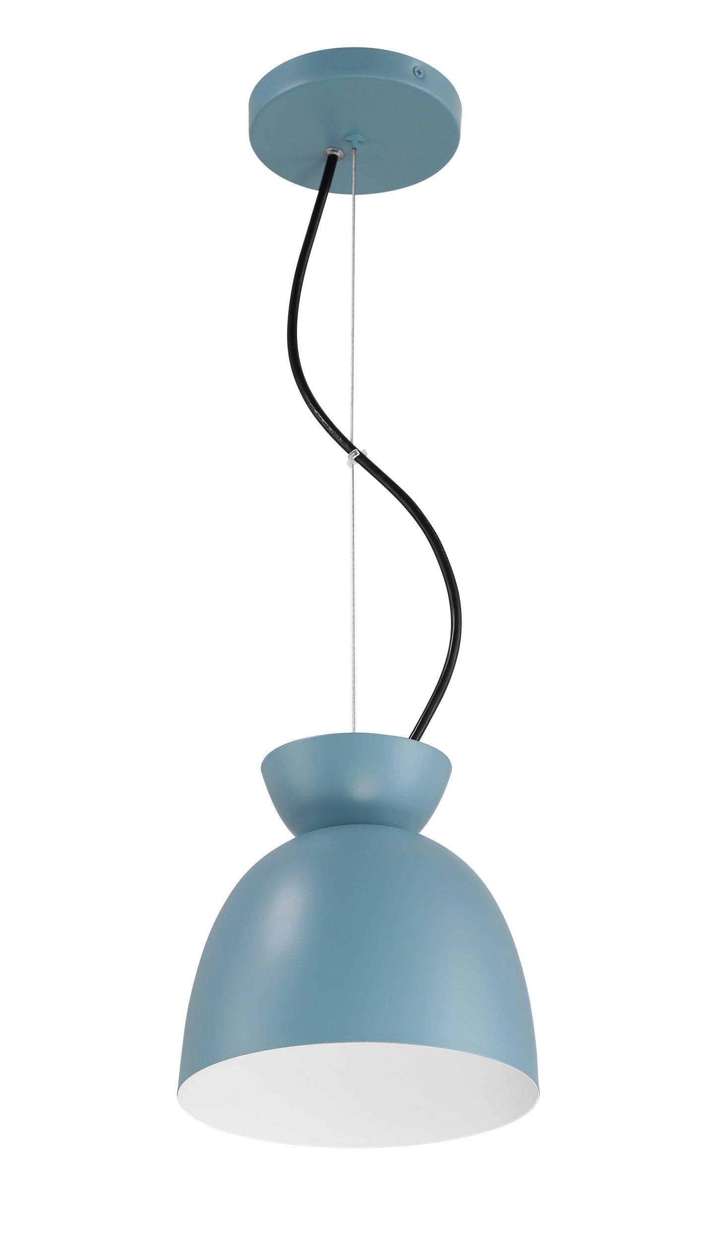 59191-DB - Ventura Dome 1 Light 7.5" Wide Mini Pendant - Dusty Blue