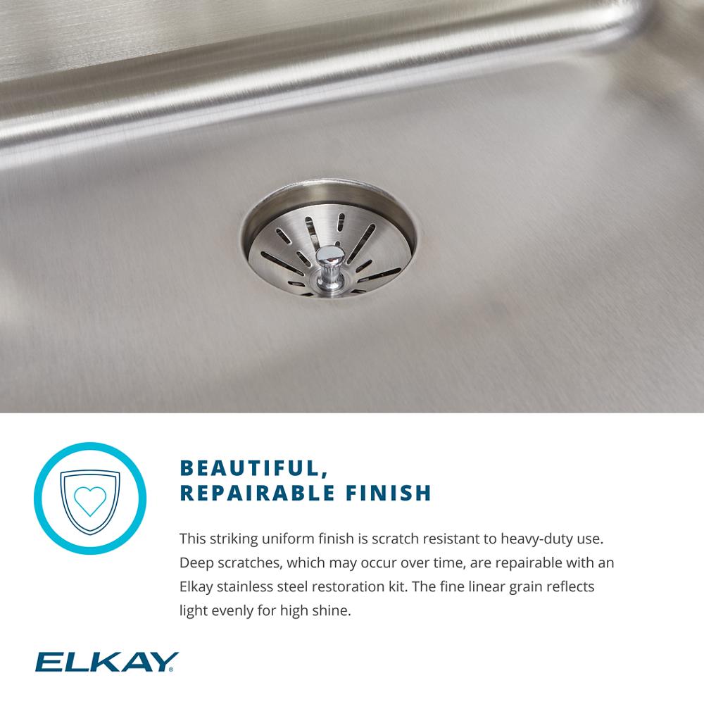 ELUH281610 - 30-1/2 "Lustertone Undermount Stainless Steel Sink