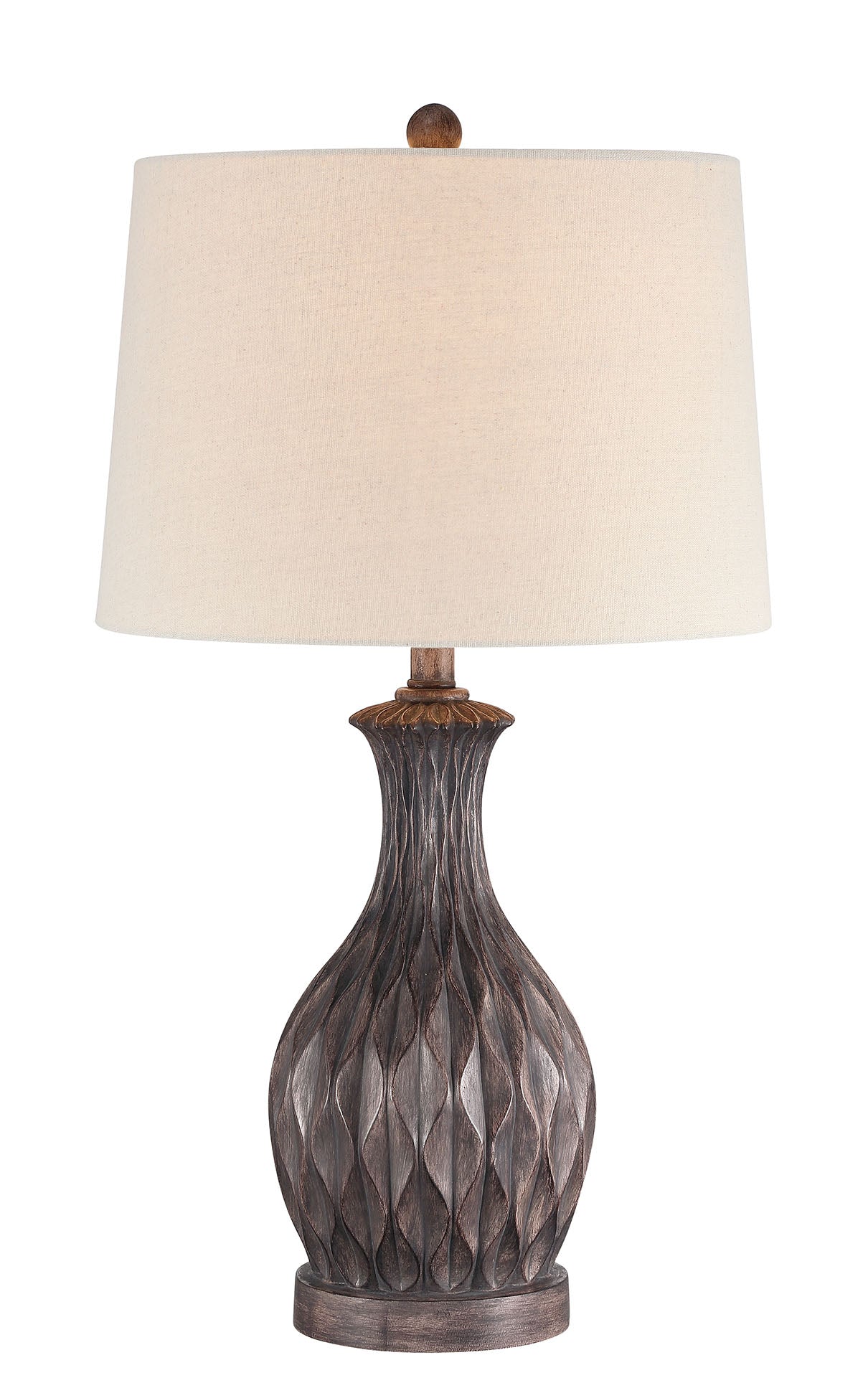 86268 - 1 Light 27" High Table Lamp - Brown
