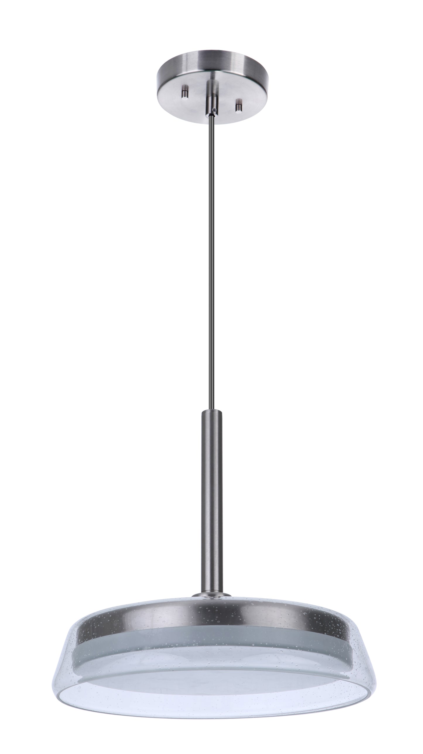 55192-BNK-LED - Centric 1 Light 14" Wide Pendant - Brushed Nickel