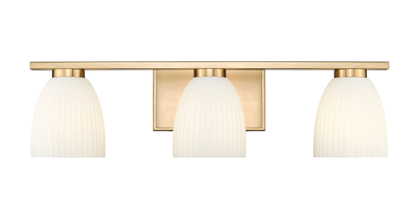 7518-3V-MGLD - Naya 3 Light 24" Vanity - Modern Gold
