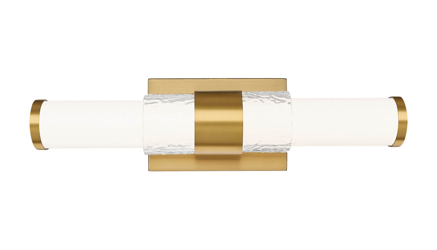 1015-18W-MGLD-LED - Egon 1 Light 18" Vanity - Modern Gold