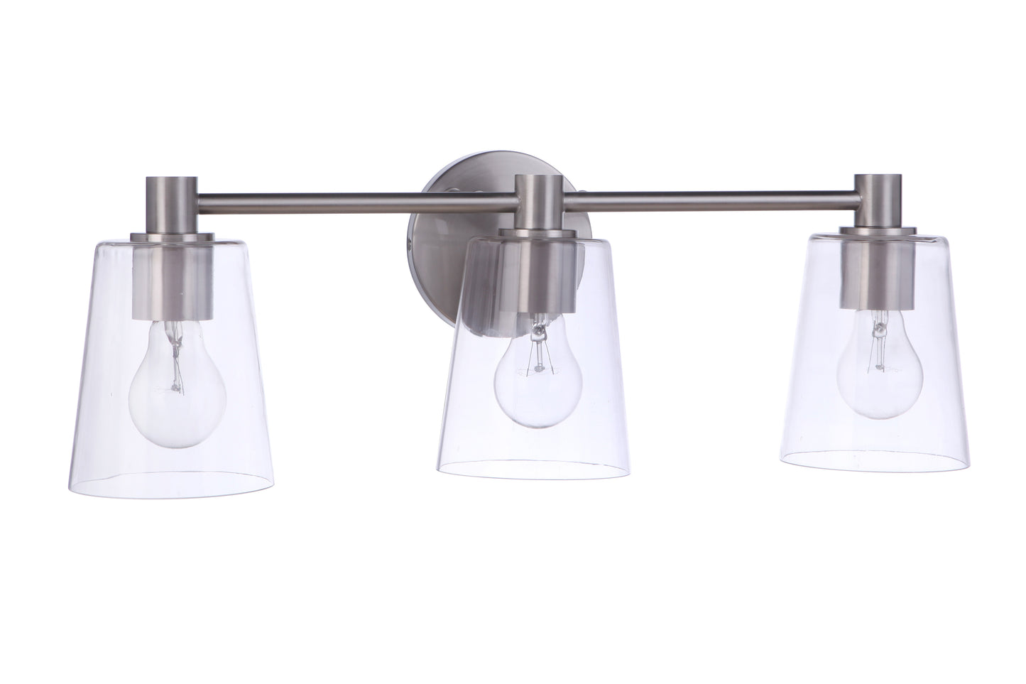 12623BNK3 - Emilio 3 Light 23" Wide Vanity Light - Brushed Nickel
