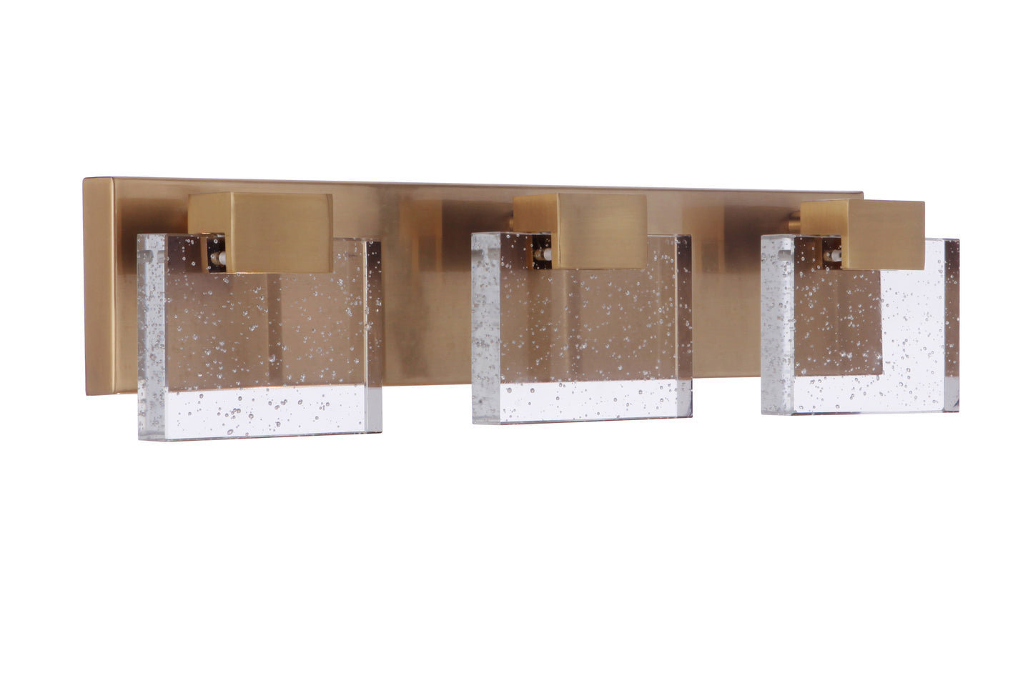 15921SB-LED - Alamere 3 Light 21" Wide LED Vanity Light - Satin Brass