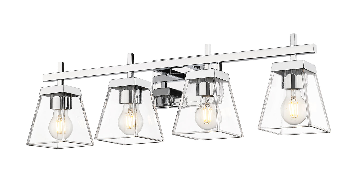 819-4V-CH - Lauren 4 Light 30" Vanity - Chrome