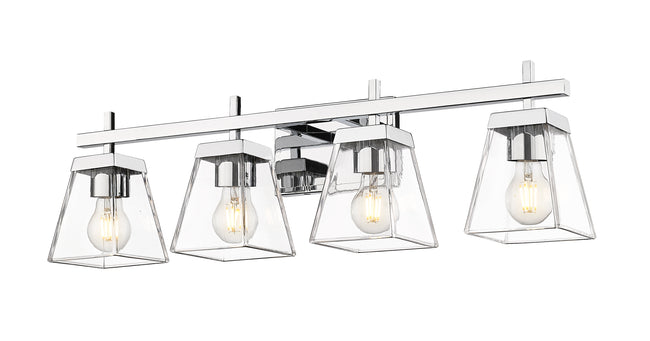 819-4V-CH - Lauren 4 Light 30" Vanity - Chrome