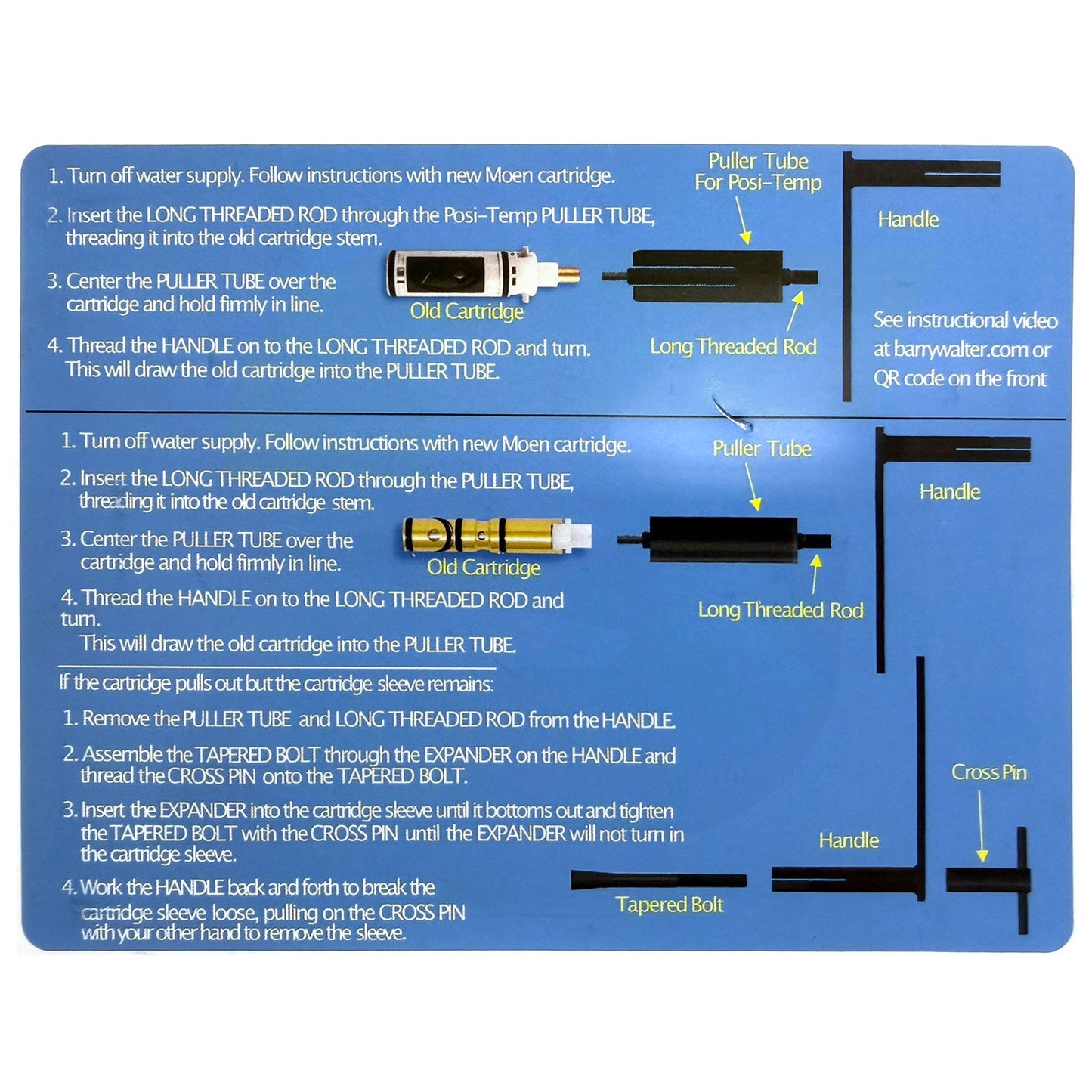 999070-ALL - Stand Alone Broken Posi-Temp ONA Cartridge Puller Tool Kit