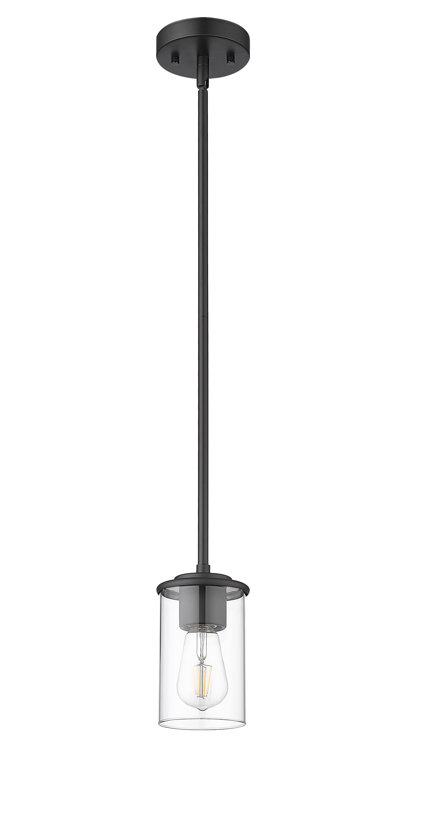 742MP-MB - Thayer 1 Light 5" Pendant - Matte Black