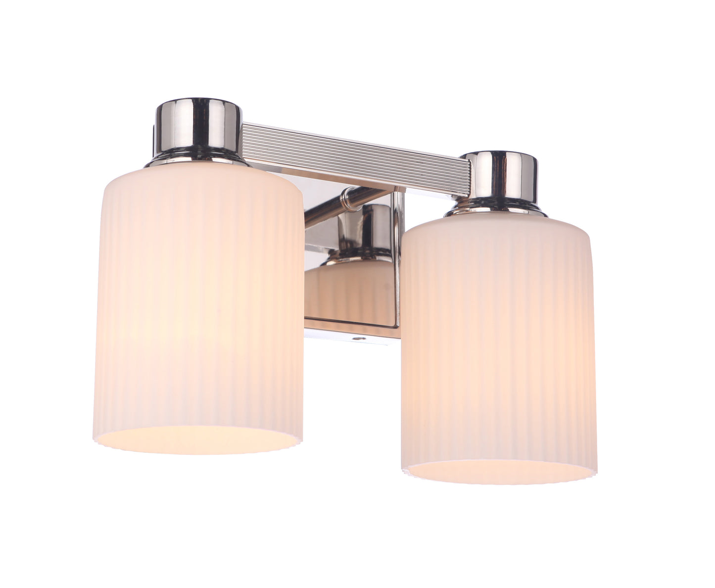 12912PLN2 - Bretton 2 Light 12.38" Wide Vanity Light - Polished Nickel