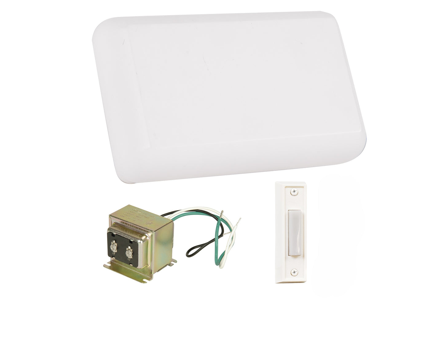 CK1003-W - Builder Chime 7.79" Wide Chime kit - White