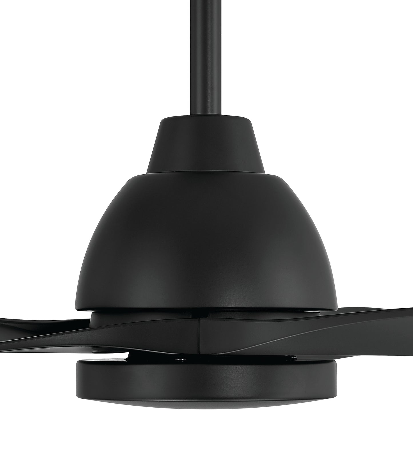 FRZ56FB3 - Frazier 56" 3-blade Indoor/ Outdoor Damp Rated Ceiling Fan 56" 3 Blade Indoor Outdoor Ceiling Fan with Light Kit - Flat Black