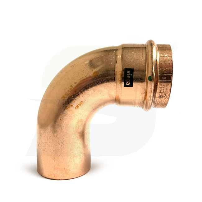 77072 - 2" Copper ProPress x Fitting 90 Degree Street Elbow