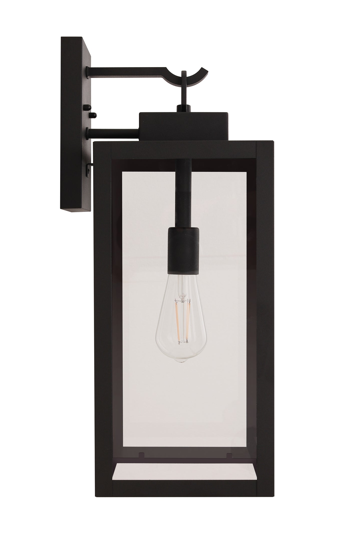 ZA6824-TB - Marin 1 Light 21" High Outdoor Wall Lantern - Textured Black