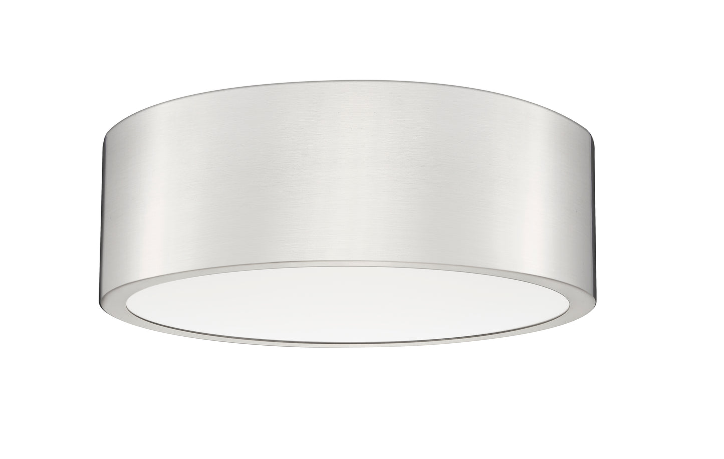 1017F12-BN-LED - Coronado 1 Light Flush 12" Mount - Brushed Nickel