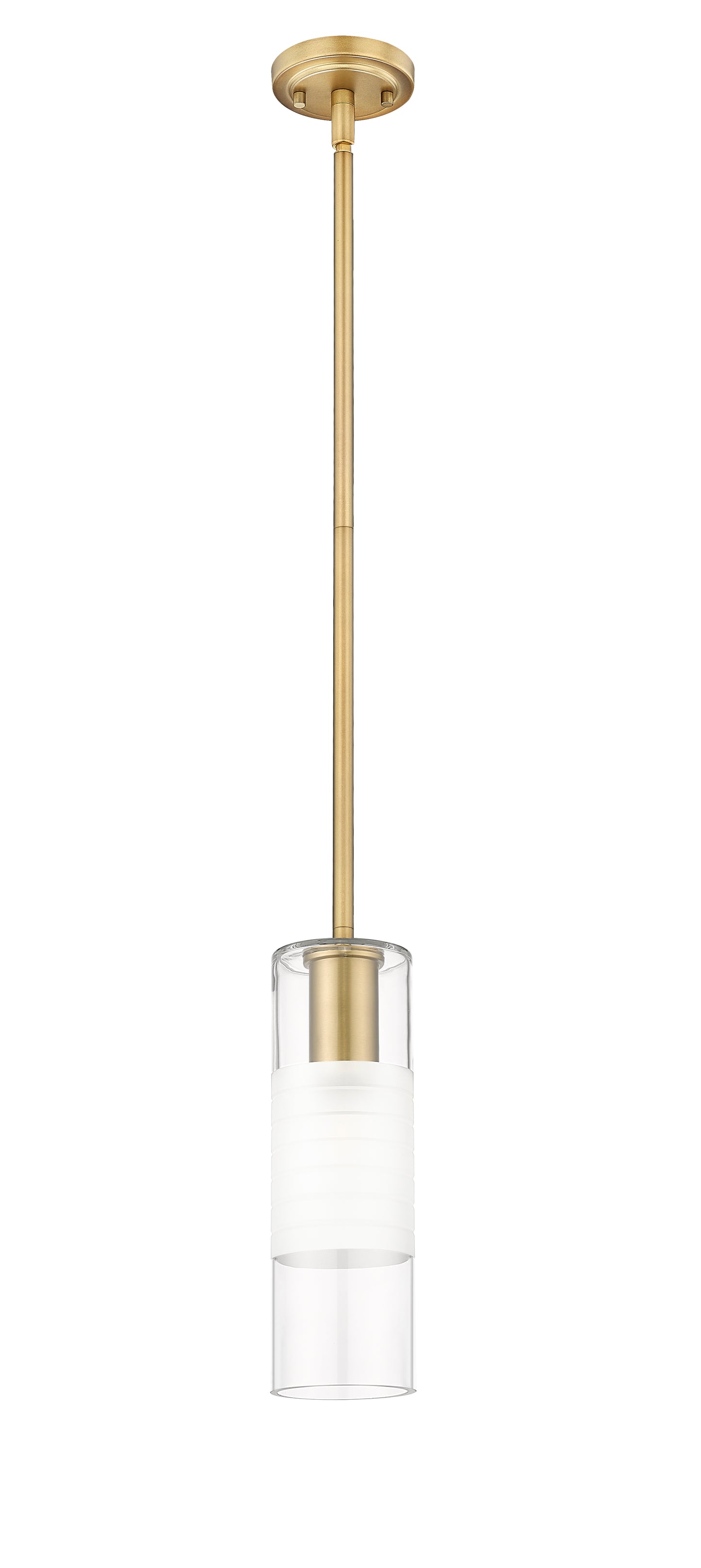 824P-ROD-MGLD - Alton 1 Light 5" Pendant - Modern Gold