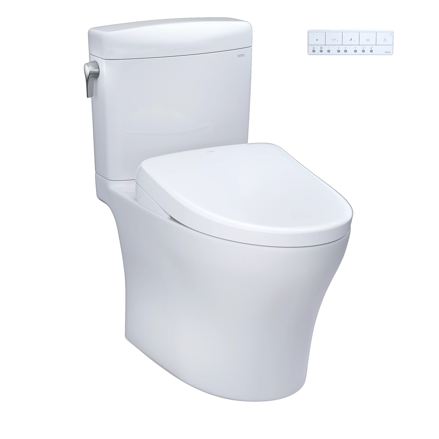 MW4364726CEMFGN#01 - Two-Piece Aquia Iv Cube with Washlet+ - Cotton White