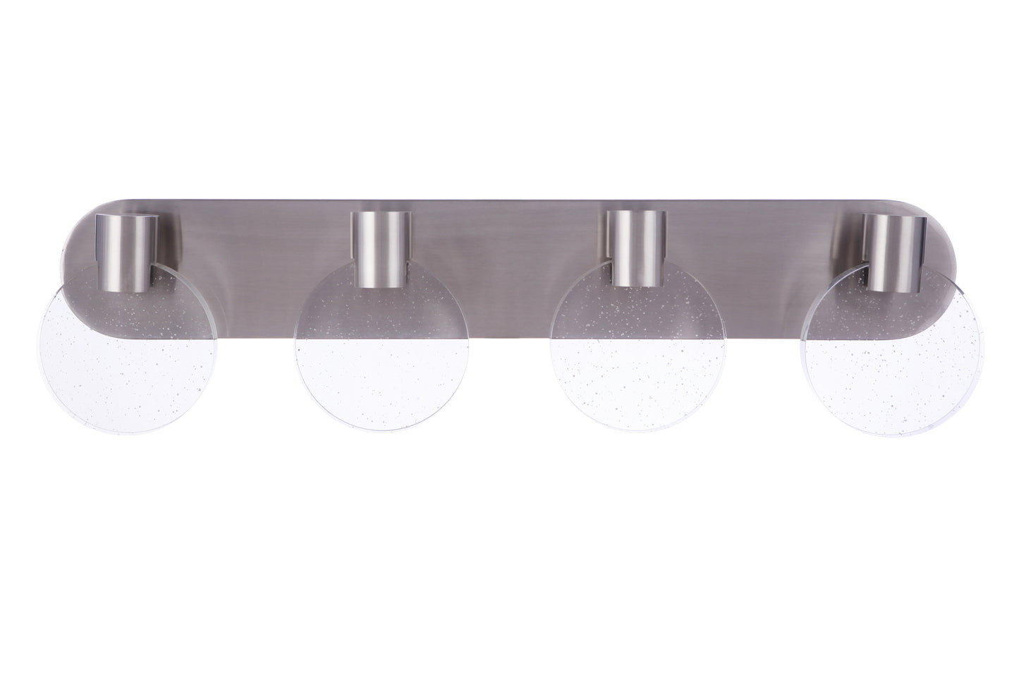 15130BNK-LED - Glisten 4 Light 30" Wide LED Vanity Light - Brushed Nickel
