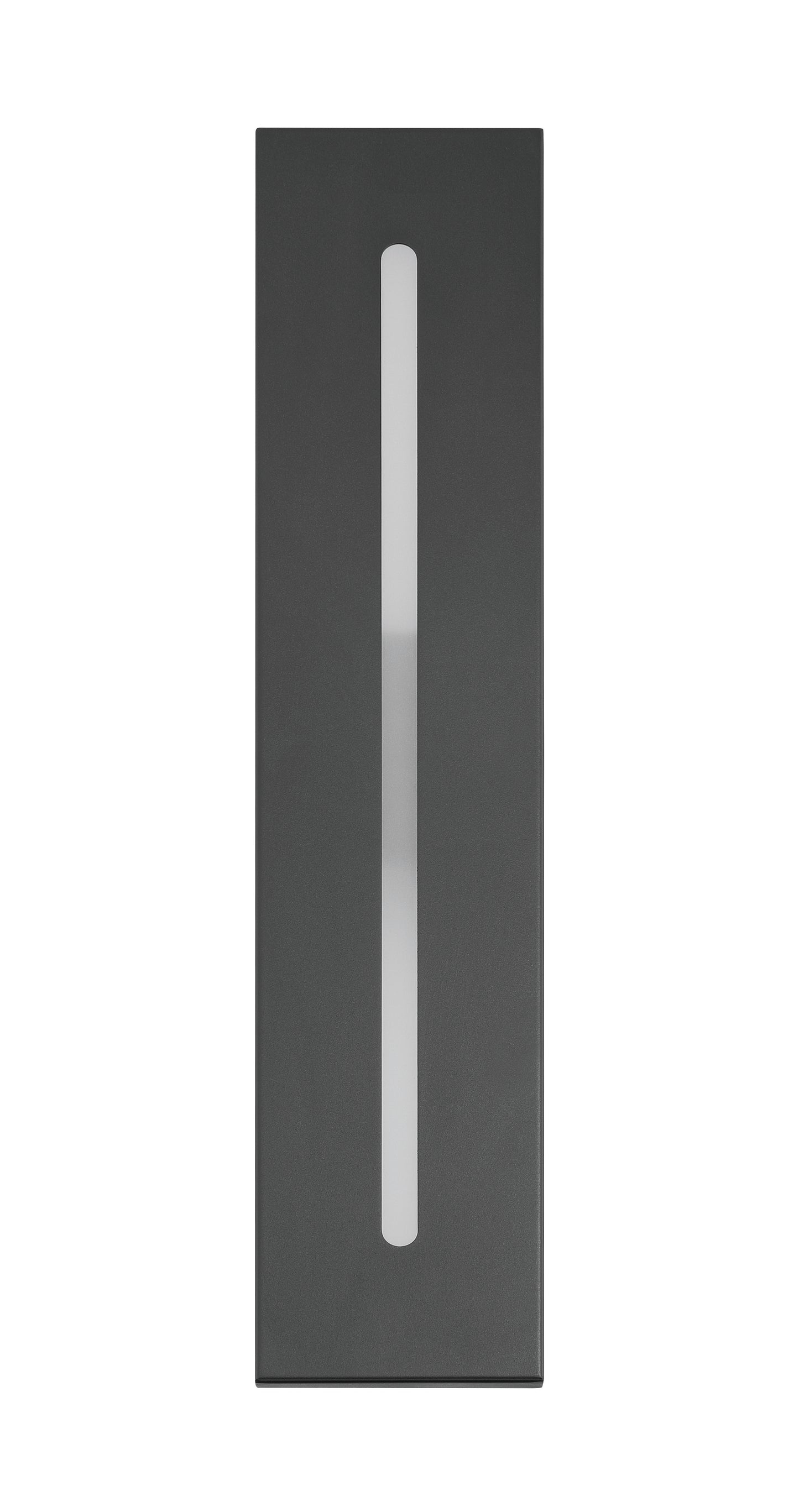ZA8400-TB-LED - Profiled 1 Light 24" High Outdoor Wall Lantern - Textured Black