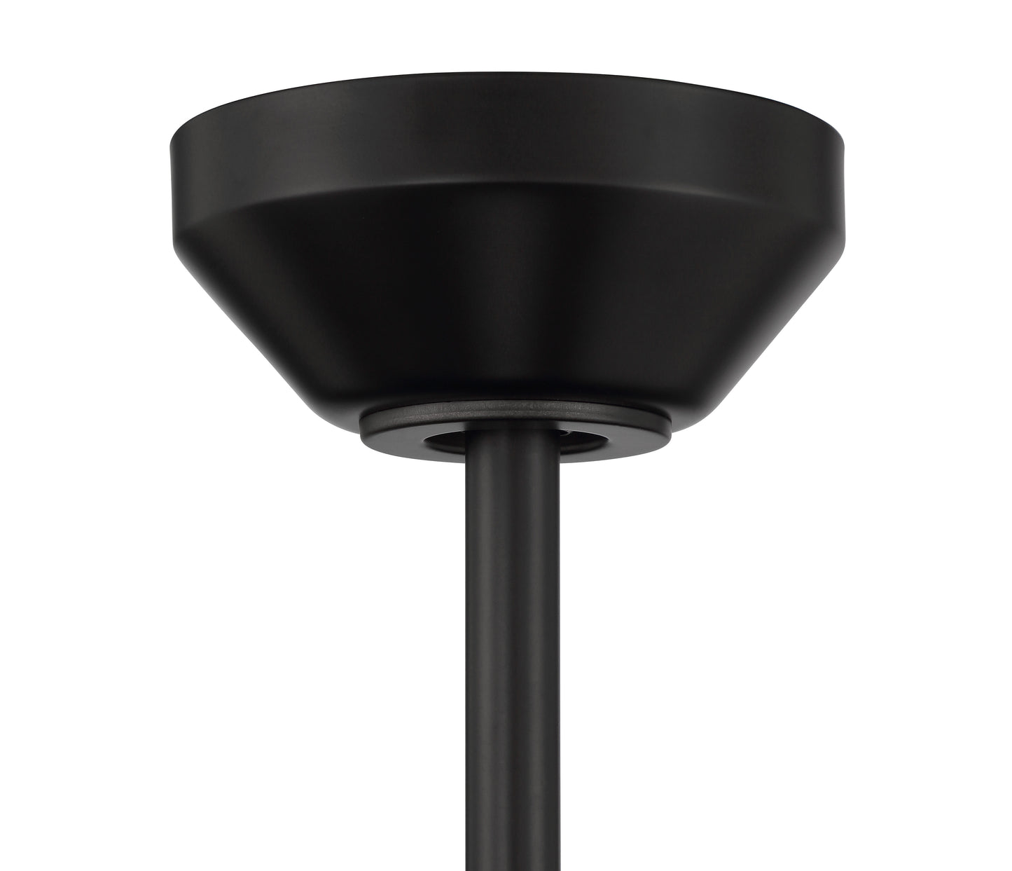PRV52FB3-NWF - Provision 52" Indoor/Outdoor Ceiling Fan no Wifi 52" 3 Blade Indoor Outdoor Ceiling Fan - Flat Black