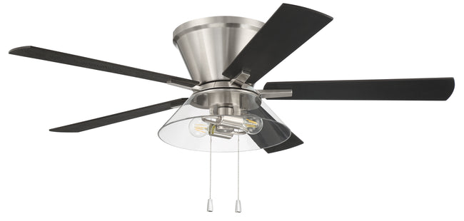IST52BNK5 - Insight 52" 5 Blade Ceiling Fan with Light Kit - Brushed Nickel