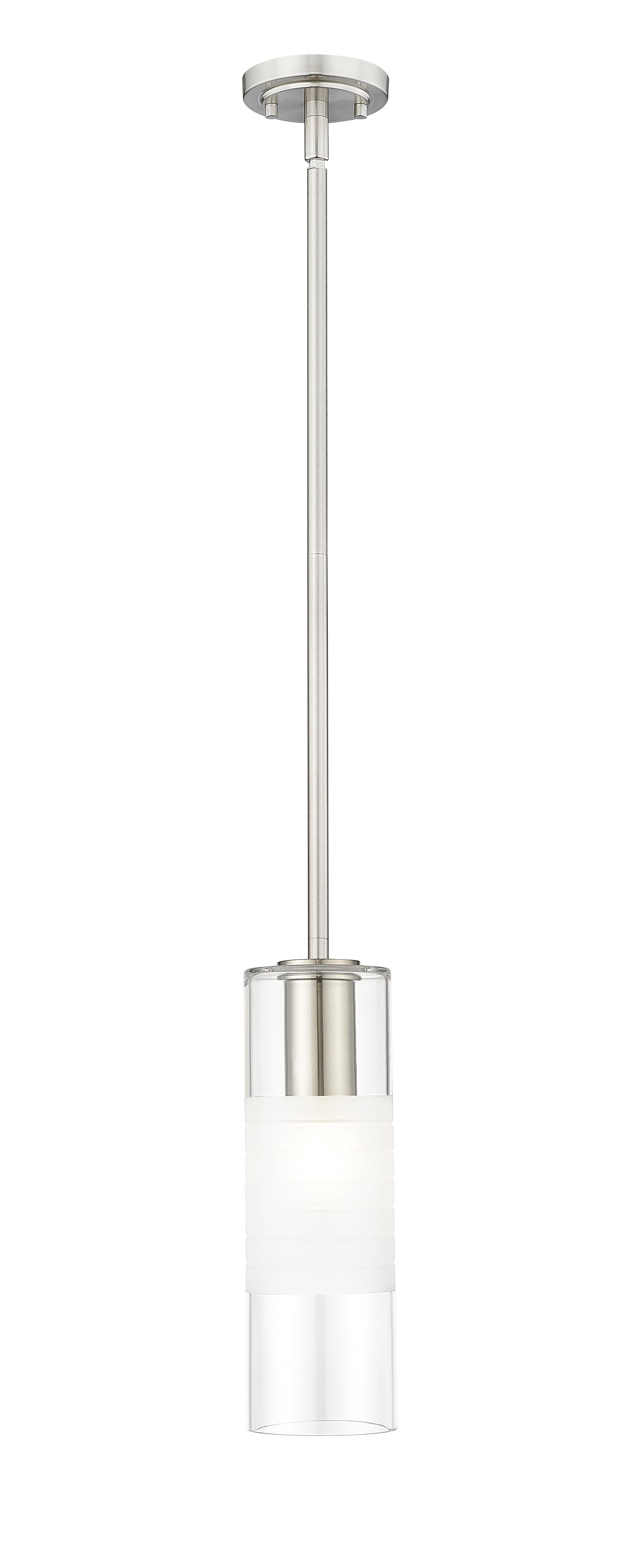 824P-ROD-BN - Alton 1 Light 5" Pendant - Brushed Nickel