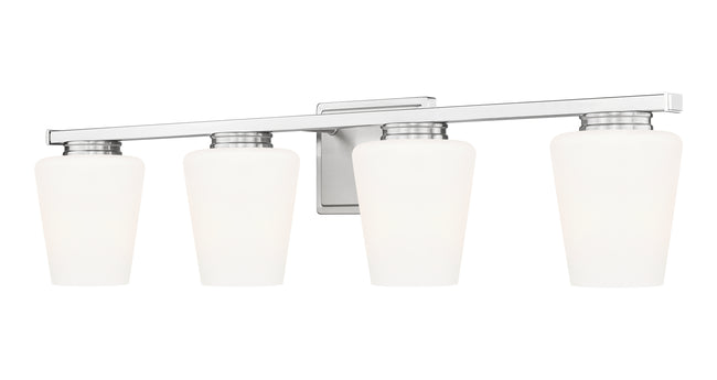 7703-4V-BN - Nextra 4 Light 32" Vanity - Brushed Nickel