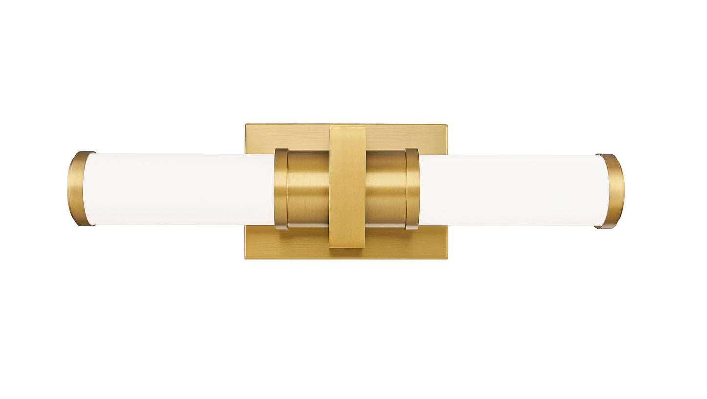 1019-18W-MGLD-LED - Idris 1 Light 18" Vanity - Modern Gold