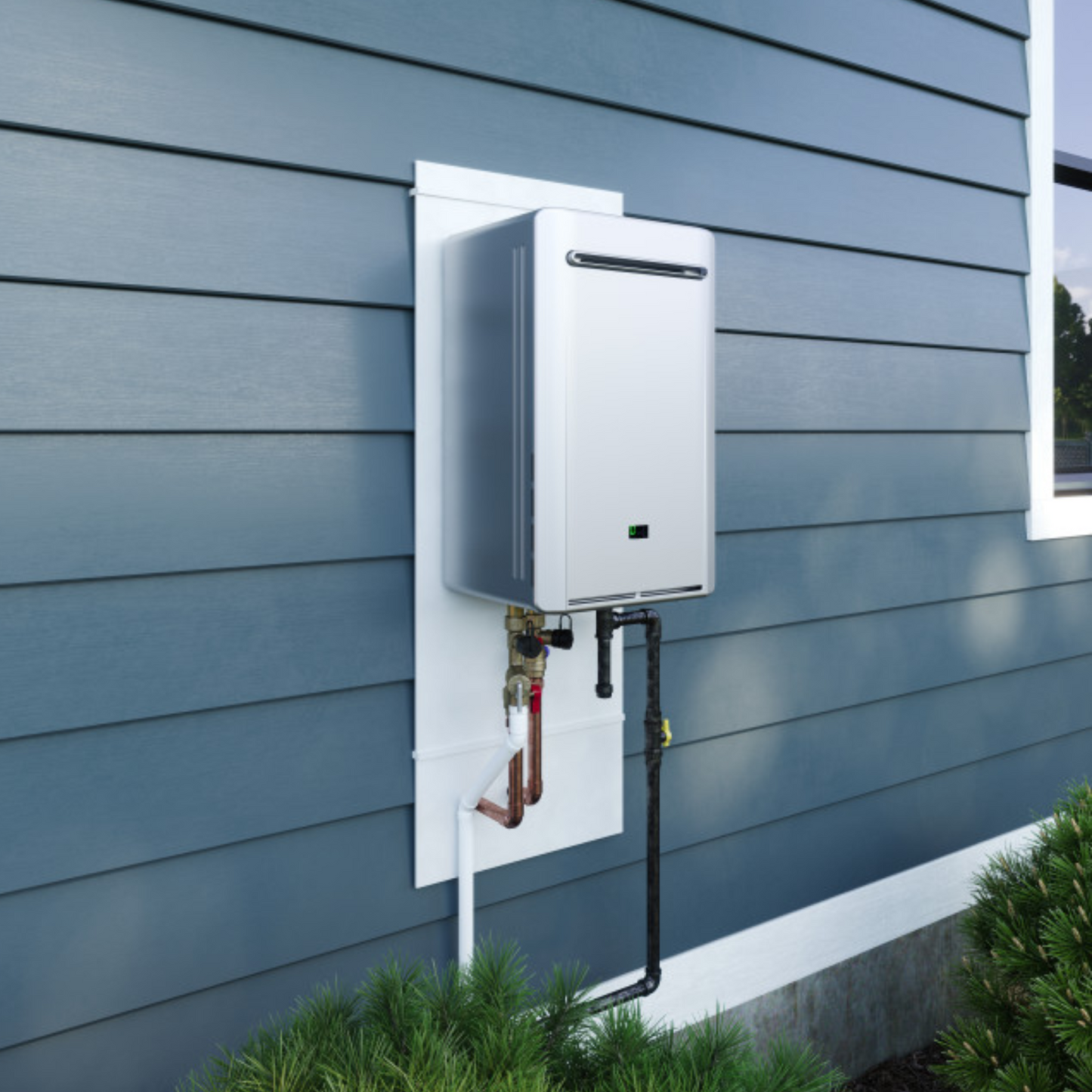 RE199EP - Outdoor Tankless Water Heater - 199,000 BTU, Liquid Propane