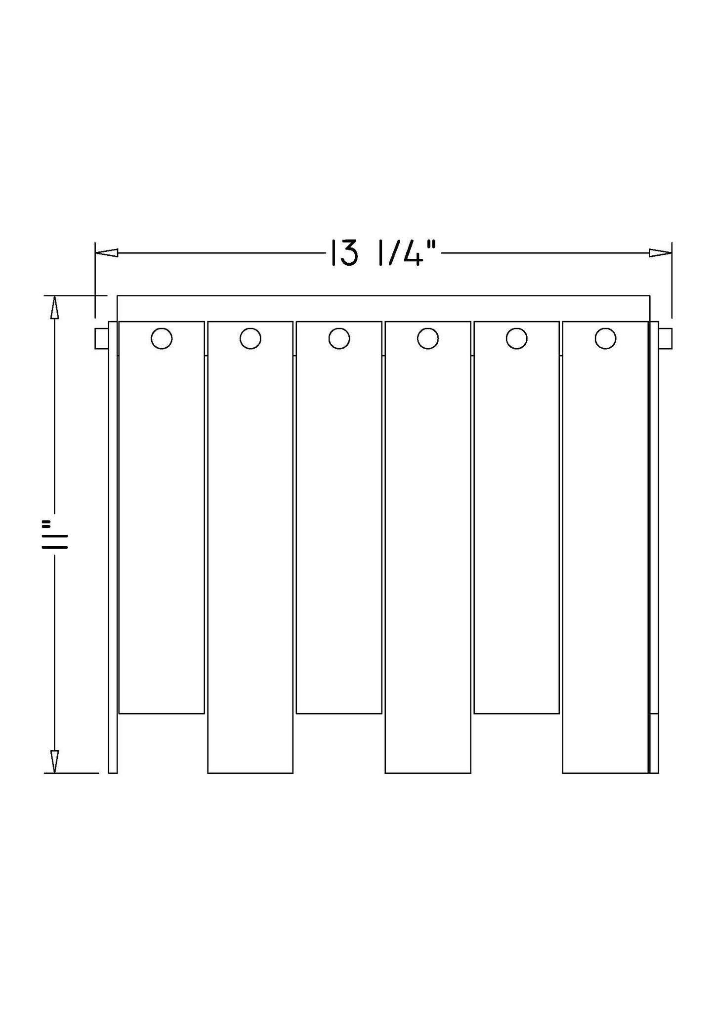 345F13-RB - Viviana 4 Light Flush 13" Mount - Rubbed Brass