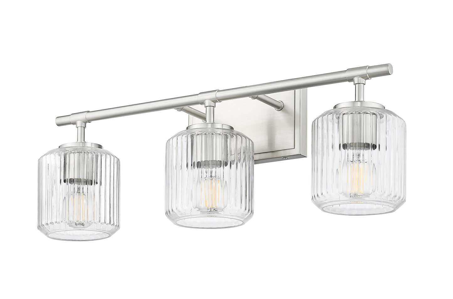 7515-3V-BN - Landon 3 Light 24" Vanity - Brushed Nickel