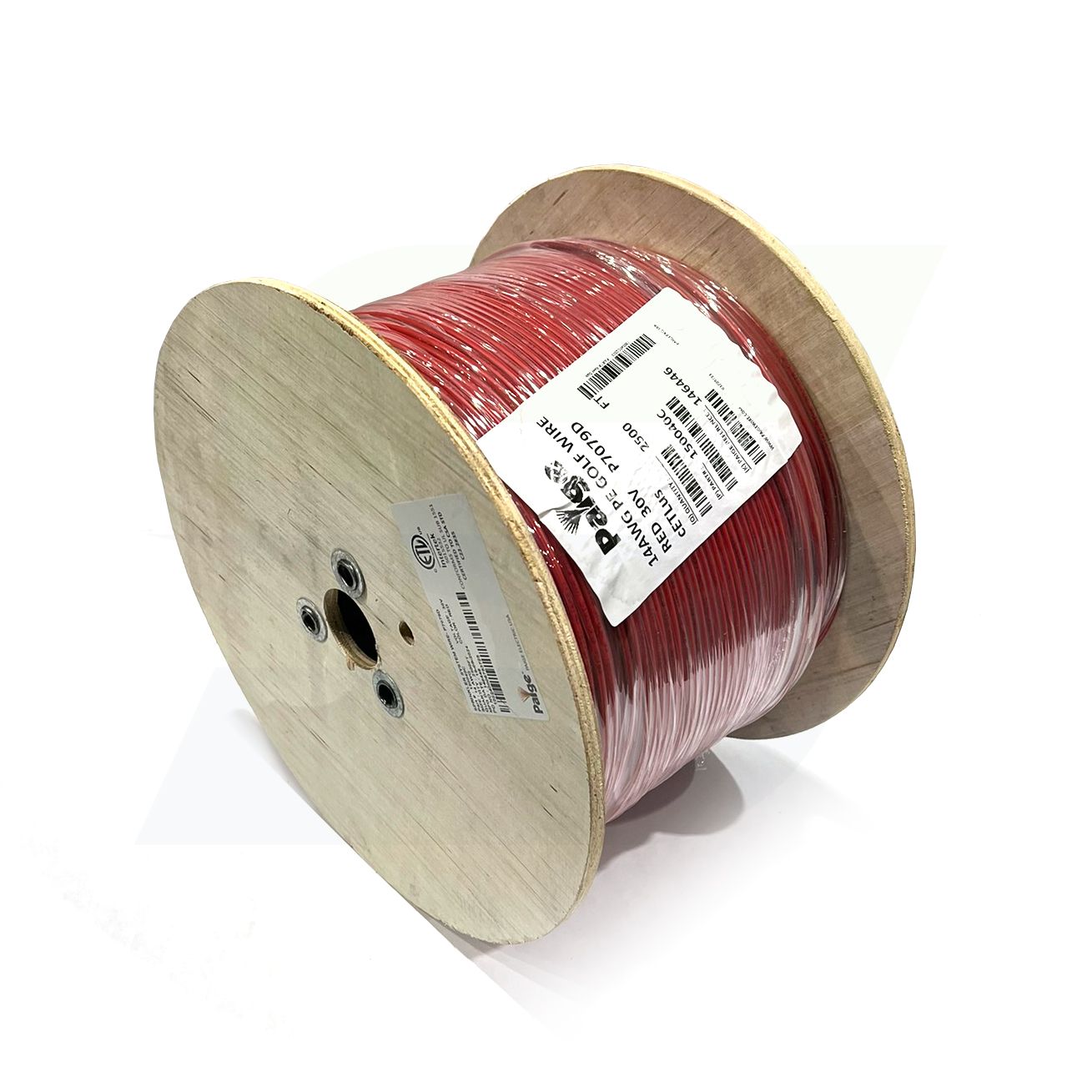 150040 - 14 AWG / 1 Red Direct Burial Golf Course Sprinkler Wire 30V - 2500 Ft Roll