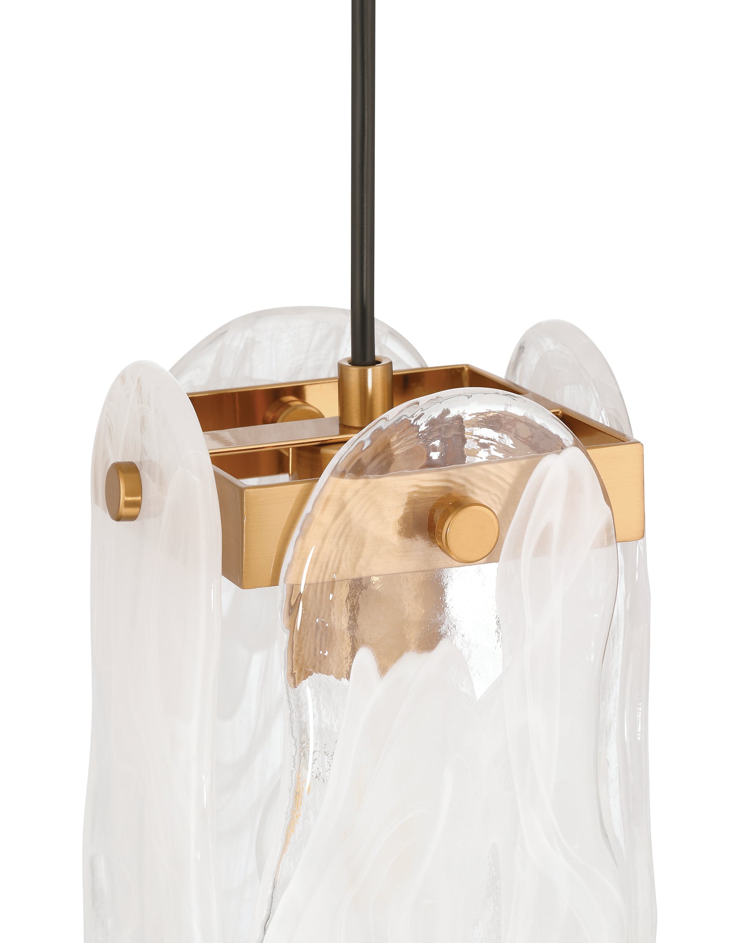 59991-SB - Angela 1 Light 5.5" Wide Pendant - Satin Brass