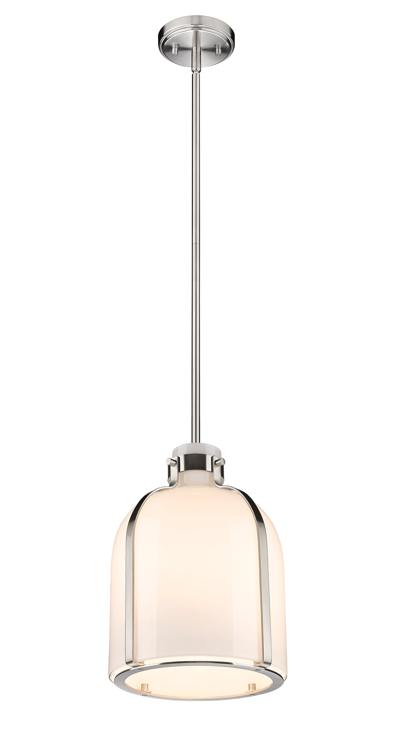 818-9BN - Pearson 1 Light 10" Pendant - Brushed Nickel