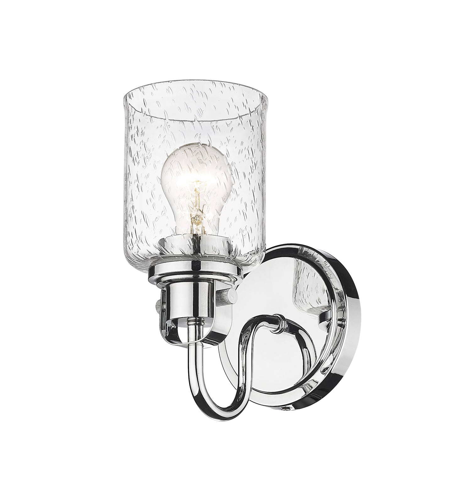 340-1S-CH - Kinsley 1 Light Wall 10" Sconce - Chrome