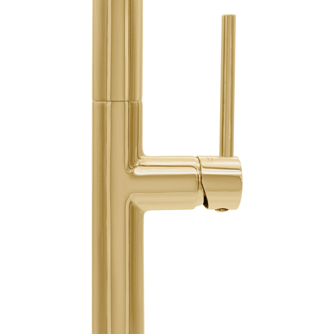 VLT-KF-PG - Voltaire Kitchen Faucet in Champagne Bronze
